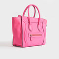 Micro Luggage Handbag in Neon Pink 2012