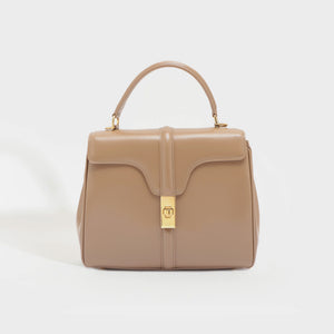 CELINE Small 16 Bag in Satinated Nude Calf Leather