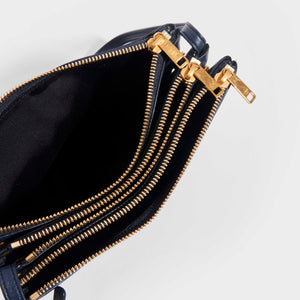 CELINE Trio Bag in Navy
