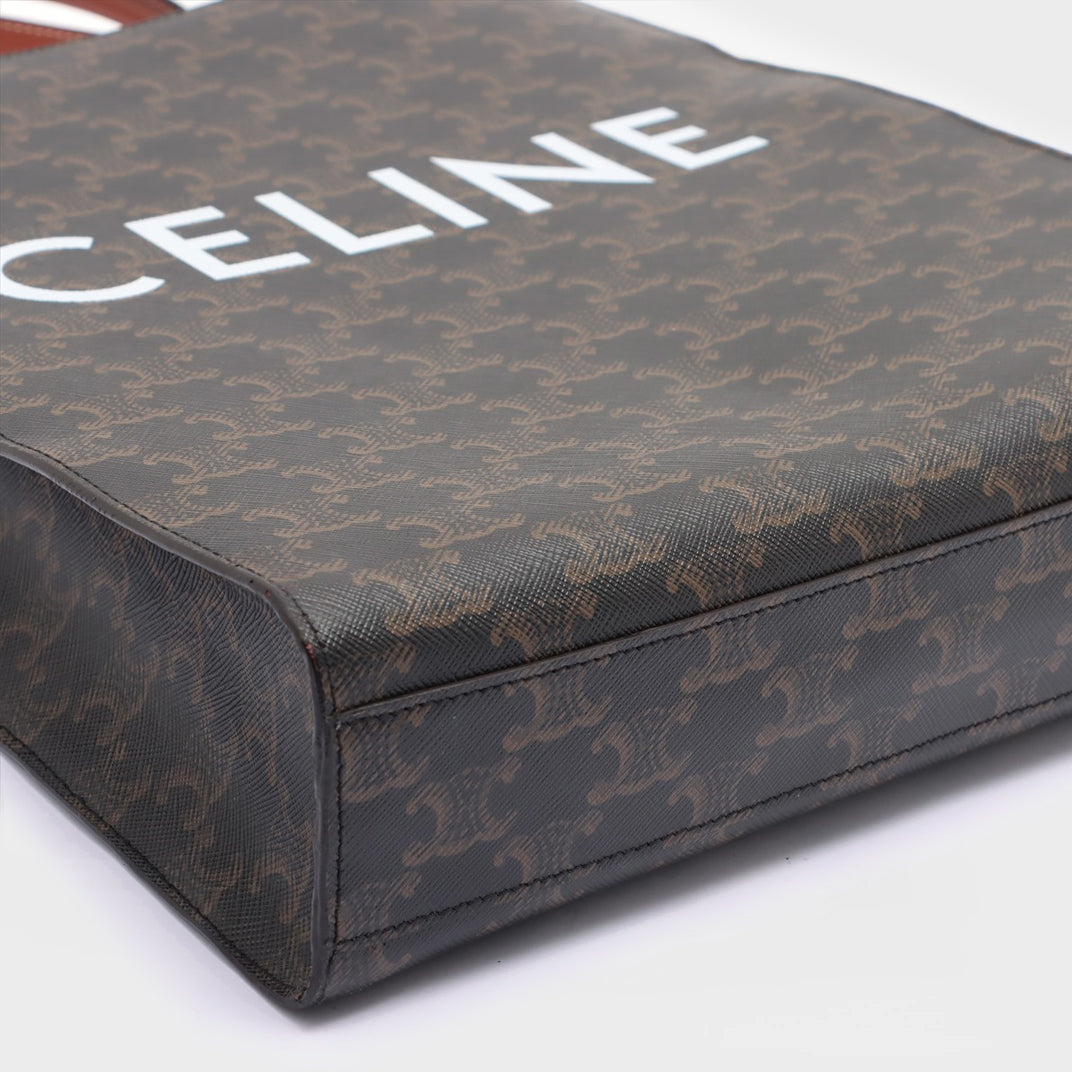 Celine VERTICAL CABAS IN TRIOMPHE CANVAS Large