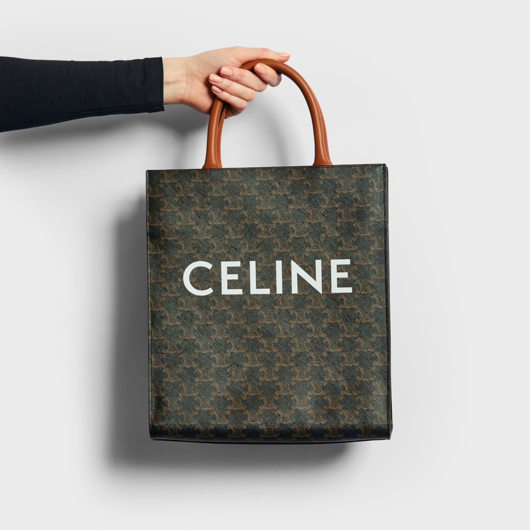 Céline Pre-Owned 2019 Small Triomphe Vertical Cabas Tote Bag - Farfetch