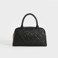 CC Quilted Caviar Bowling Bag in Black 2003 - 2004