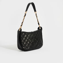 Load image into Gallery viewer, CHANEL CC Quilted Caviar Shoulder Bag in Black 2003 - 2004