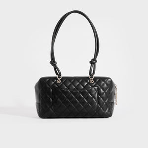 CHANEL Cambon Ligne Bowler Bag in Quilted Black Leather – COCOON