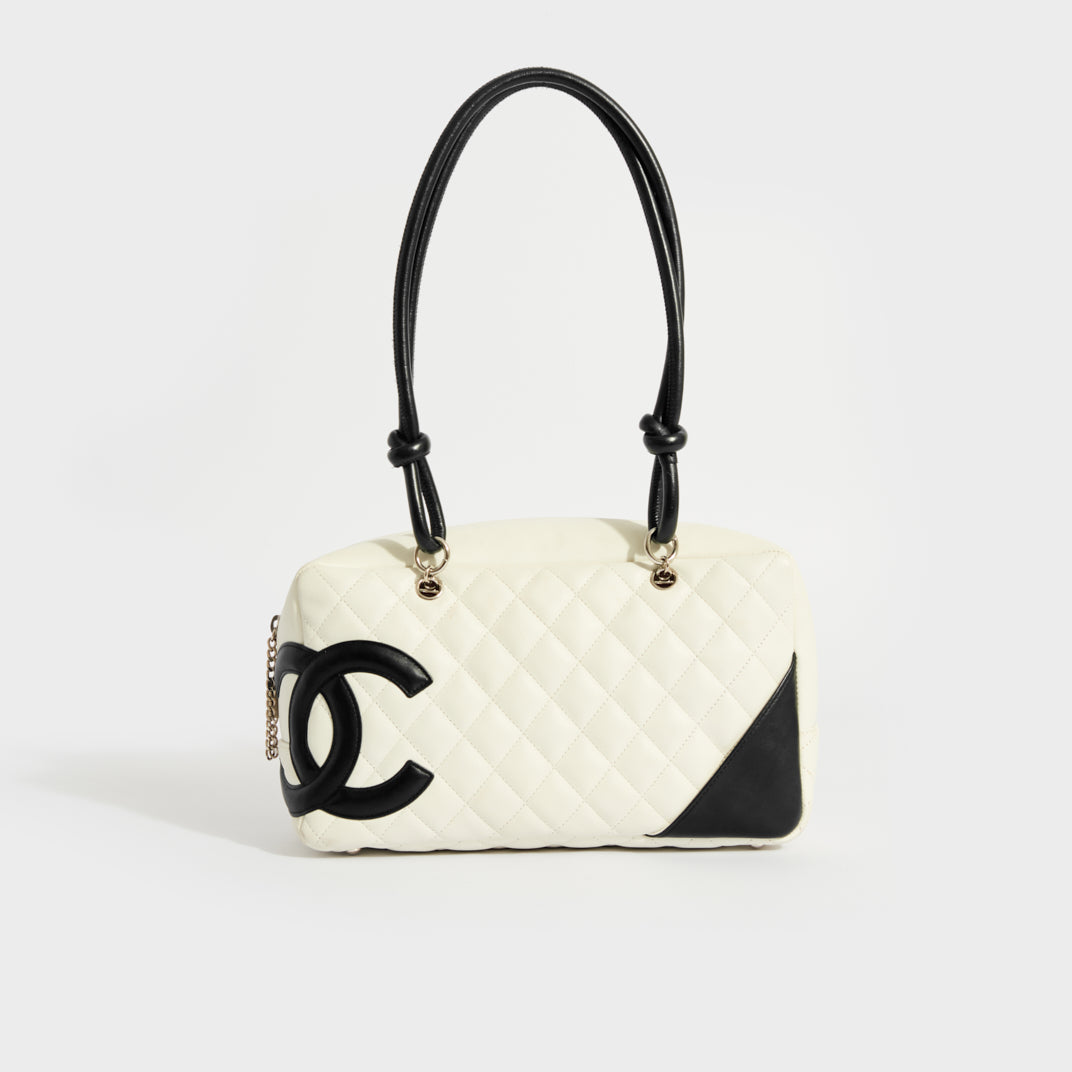 Chanel - Authenticated Cambon Handbag - Leather White Plain for Women, Very Good Condition