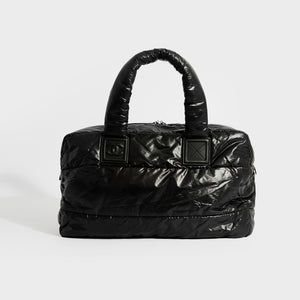 CHANEL Coco Cocoon Nylon Tote Bag in Black 2008 - 2009