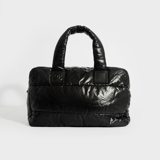 Coco Cocoon Nylon Tote Bag in Black 2008 - 2009
