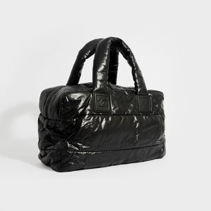 CHANEL Coco Cocoon Nylon Tote Bag in Black 2008 - 2009