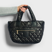 Load image into Gallery viewer, CHANEL Cocoon Bag in Black Nylon 2011