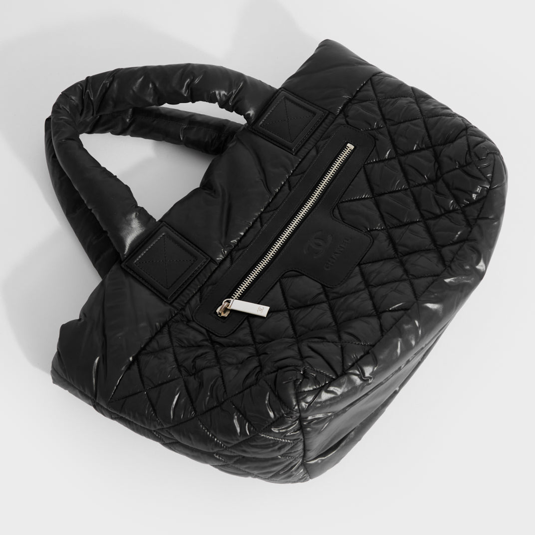 CHANEL Cocoon Bag in Black Nylon 2011