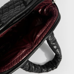 CHANEL Cocoon Bag in Black Nylon 2012