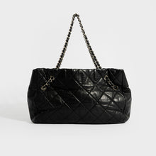 Load image into Gallery viewer, CHANEL Large Diamond Quilted Coco Chain Tote with Silver Hardware 2009 - 2010
