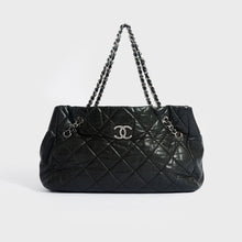Load image into Gallery viewer, CHANEL Large Diamond Quilted Coco Chain Tote with Silver Hardware 2009 - 2010