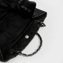 Load image into Gallery viewer, CHANEL Large Diamond Quilted Coco Chain Tote with Silver Hardware 2009 - 2010