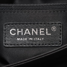 Load image into Gallery viewer, CHANEL Large Single Flap Double Chain Bag in Black Lambskin 2011 - 2012 [ReSale]