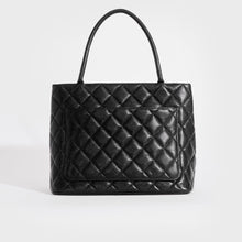 Load image into Gallery viewer, CHANEL Medallion Tote Bag in Black Caviar with Silver Hardware 2000-2002