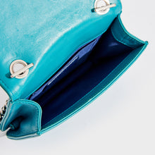 Load image into Gallery viewer, CHANEL Boy Brick Plexiglass Crossbody Bag in Turquoise [ReSale]