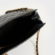 Load image into Gallery viewer, CHANEL Quilted Caviar Chain Shoulder Bag in Black 1994 - 1996