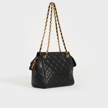 Load image into Gallery viewer, CHANEL Quilted Caviar Chain Shoulder Bag in Black 1994 - 1996