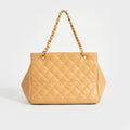 Quilted Petite CC Caviar Timeless Tote in Beige 2000 - 2002