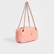 Load image into Gallery viewer, CHANEL Quilted Shoulder Bag in Pink Lambskin 2008-2009