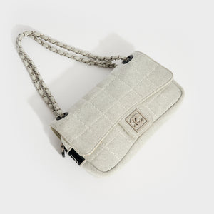 CHANEL Square Quilt Fabric Sport Line Flap Bag 2005 - 2006