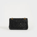 Vintage Classic Double Flap Bag in Black Lambskin - 1991 - 1994