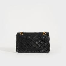 Load image into Gallery viewer, CHANEL Vintage Classic Double Flap Bag in Black Lambskin - 1991 - 1994