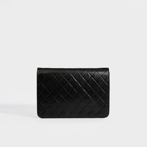 CHANEL Single Flap Single Chain Bag in Black Lambskin 1997 - 1999