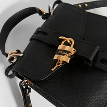 Load image into Gallery viewer, CHLOÉ Small Aby Day Shoulder Bag in Black Leather
