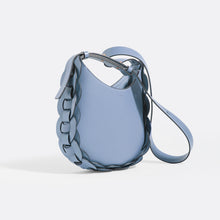 Load image into Gallery viewer, CHLOÉ Darryl Small Leather Shoulder Bag in Ash Blue