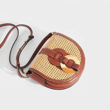 Load image into Gallery viewer, CHLOÉ Darryl Small Raffia Shoulder Bag