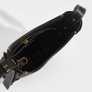 CHLOÉ Darryl Small Leather Shoulder Bag in Black [ReSale]
