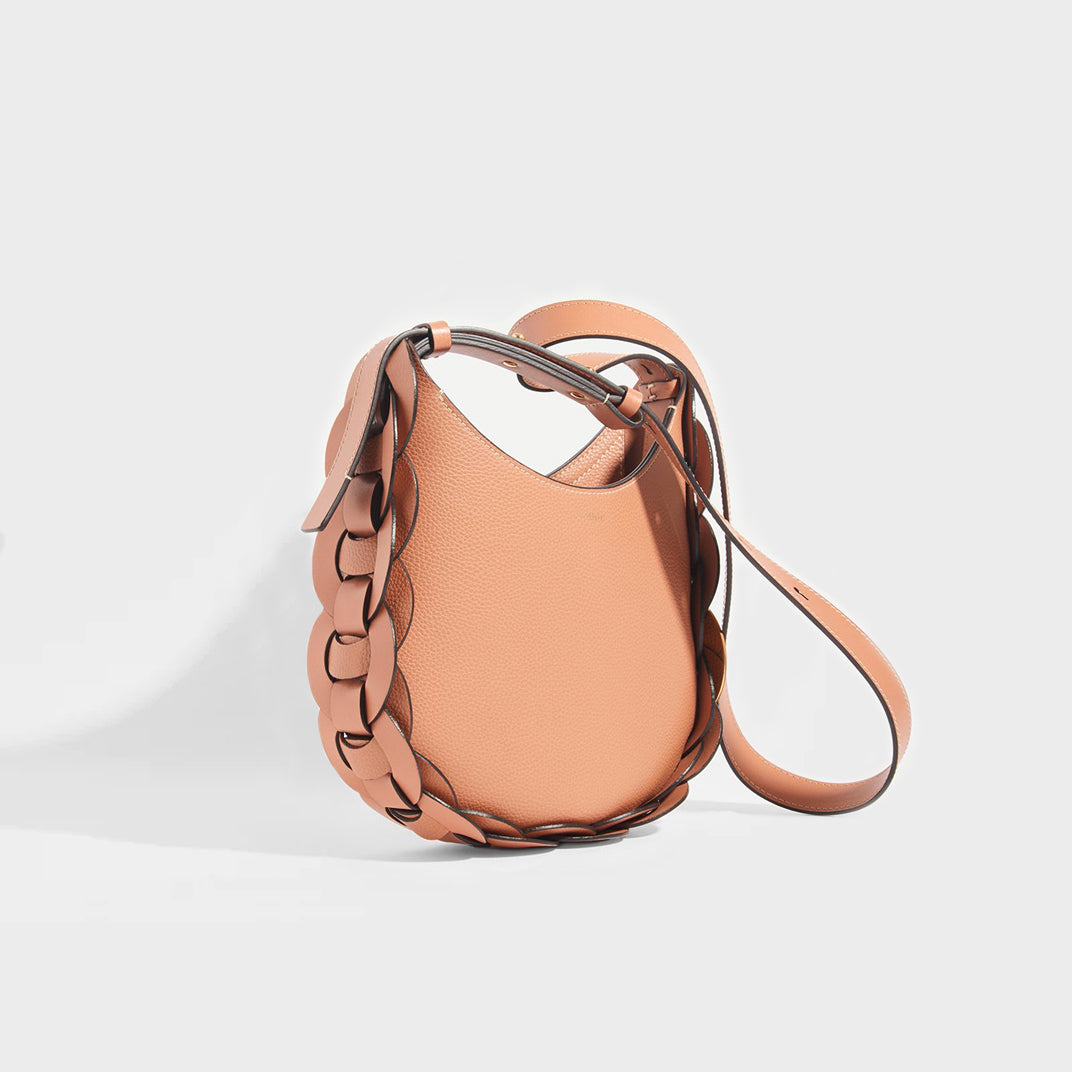 CHLOE Darryl Small Leather Shoulder Bag COCOON