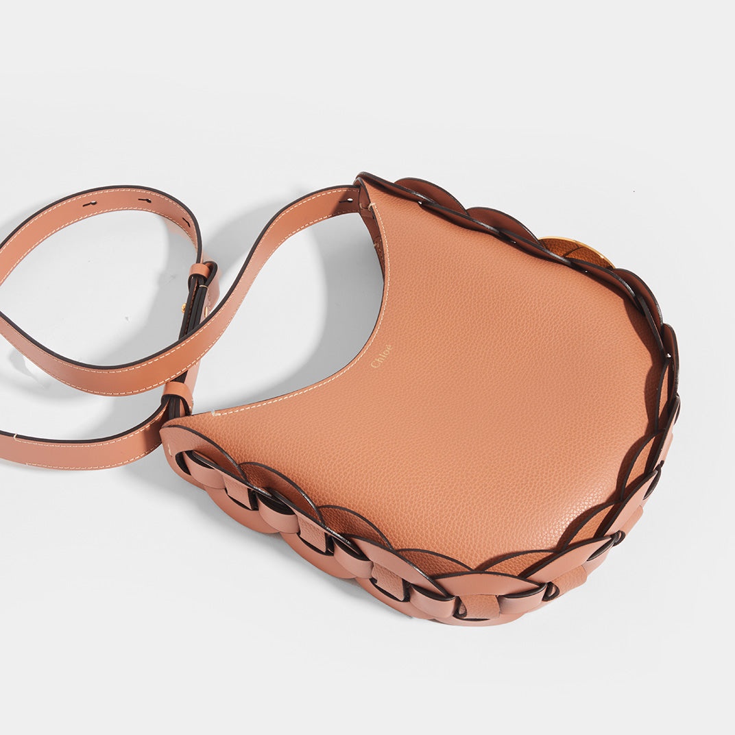 CHLOE Darryl Small Leather Shoulder Bag COCOON