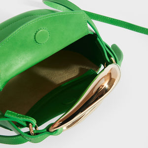 CHLOÉ Kiss Small Leather Tote in Green