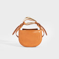 Kiss Small Leather Tote in Tan