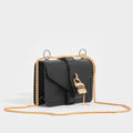 Mini Aby Chain Leather Shoulder Bag