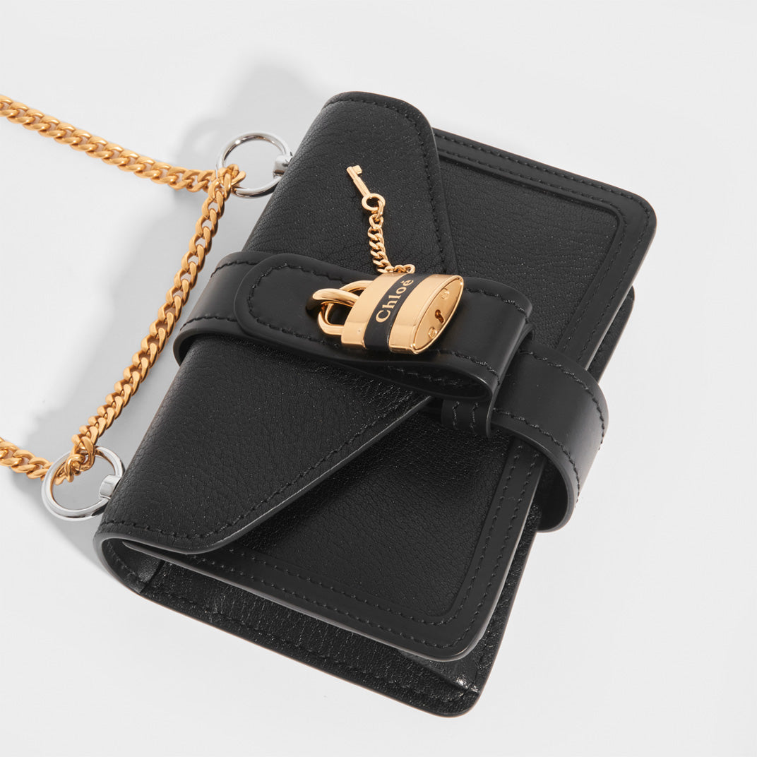 Mini Aby Chain Leather Shoulder Bag