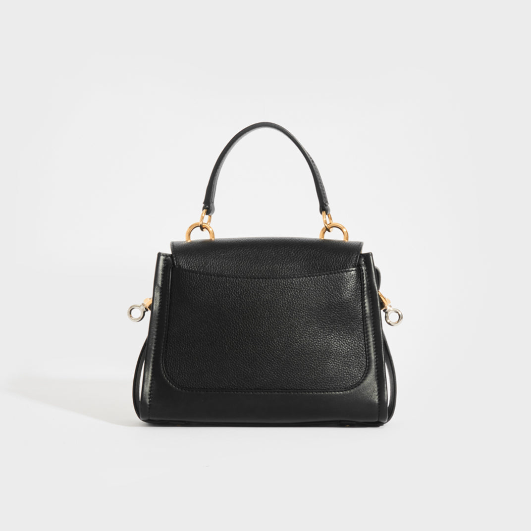 Mini Tess Day Shoulder Bag in Black