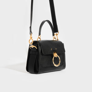 CHLOÉ Mini Tess Day Shoulder Bag in Black