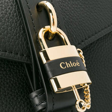 Load image into Gallery viewer, CHLOÉ Small Aby Day Shoulder Bag in Black Leather