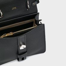 Load image into Gallery viewer, CHLOÉ Small Aby Day Shoulder Bag in Black Leather