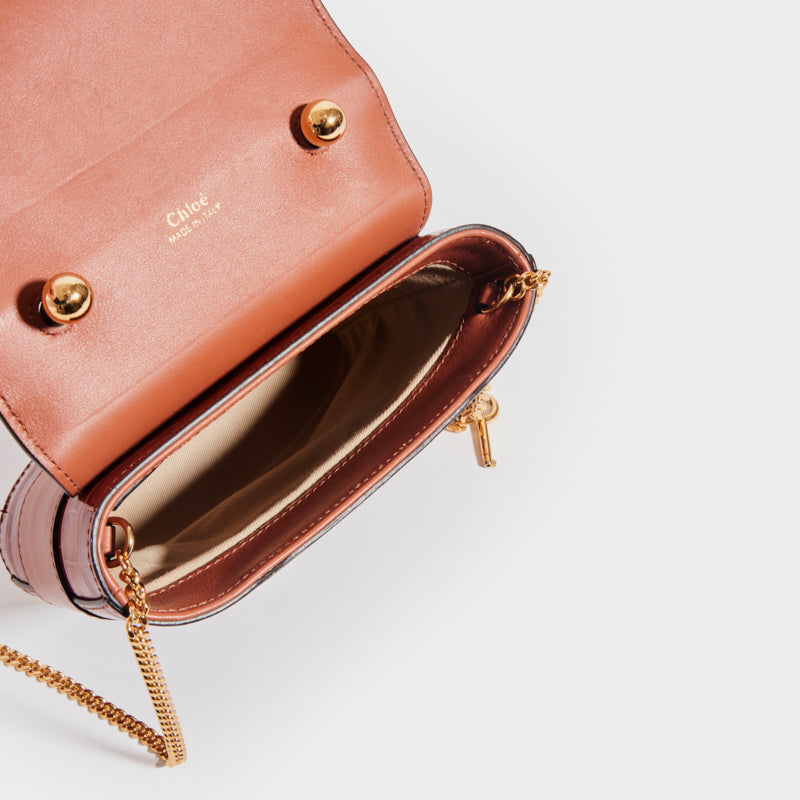 CHLO Small Aby Lock Bag COCOON