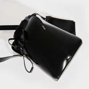 Chloé Tulip Mini Leather Bucket Crossbody Bag