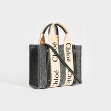 Load image into Gallery viewer, CHLOÉ Small Woody Tote Bag in Grey