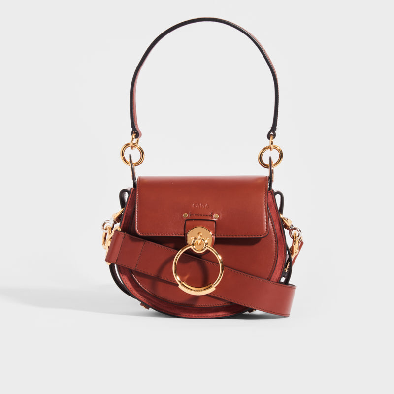 CHLOÉ Tess Small Leather Crossbody Bag