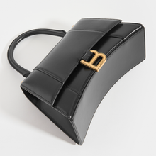 Load image into Gallery viewer, BALENCIAGA Small Hourglass Bag in Black