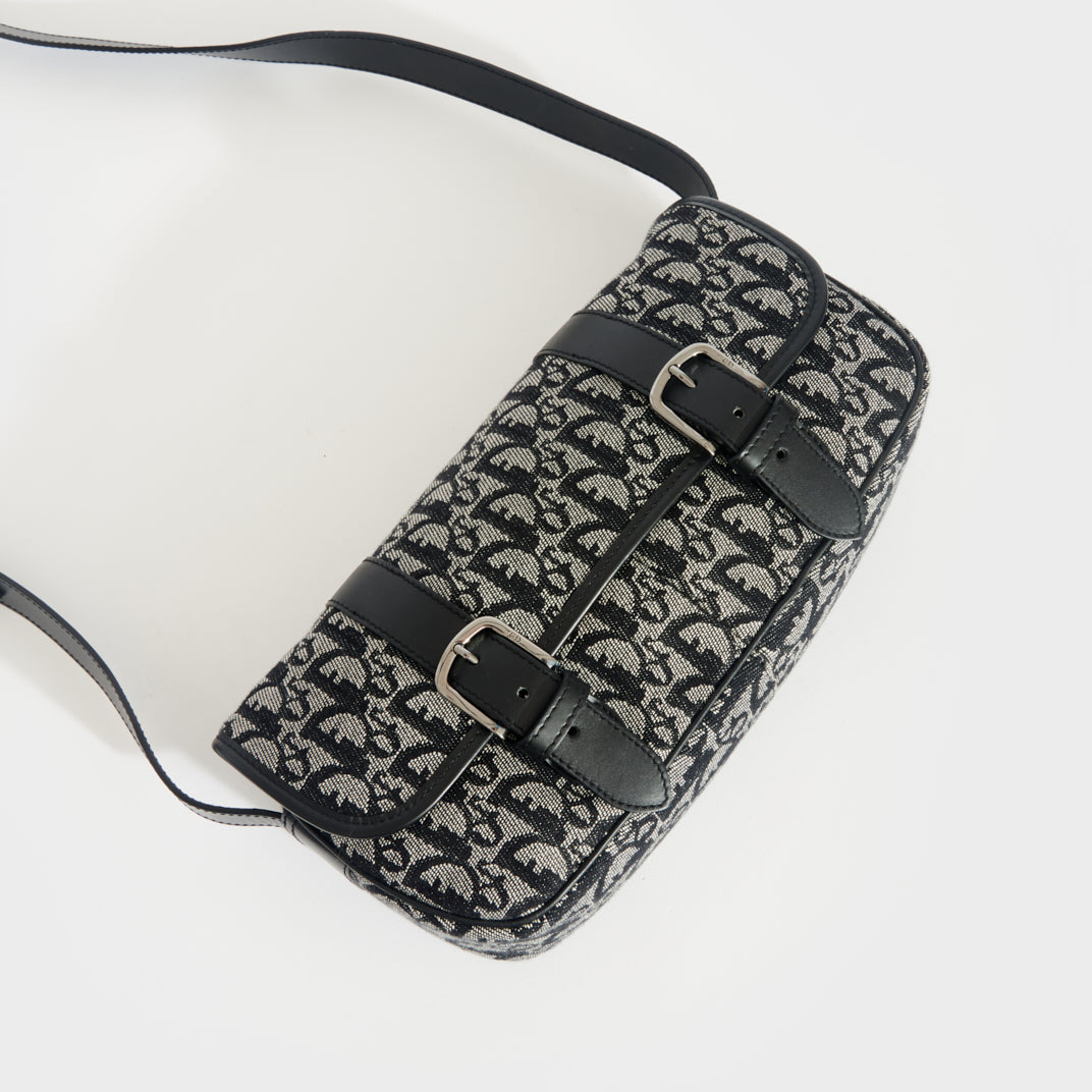 Dior vintage trotter shoulder bag clearance