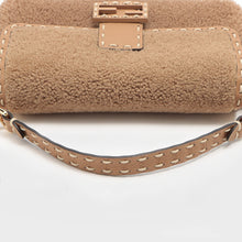 Load image into Gallery viewer, FENDI Baguette Sheepskin Bag in Beige